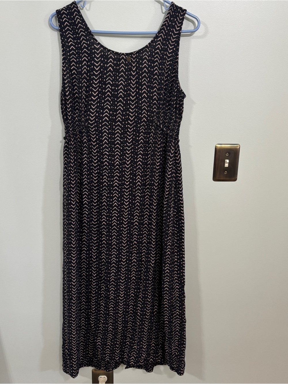 Billabong Desert Dreamers Black Midi Dress large - Picture 8 of 10
